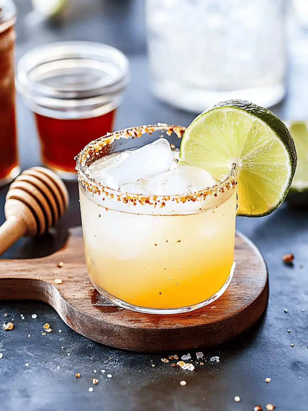 Deliciosa Hot Honey Margarita