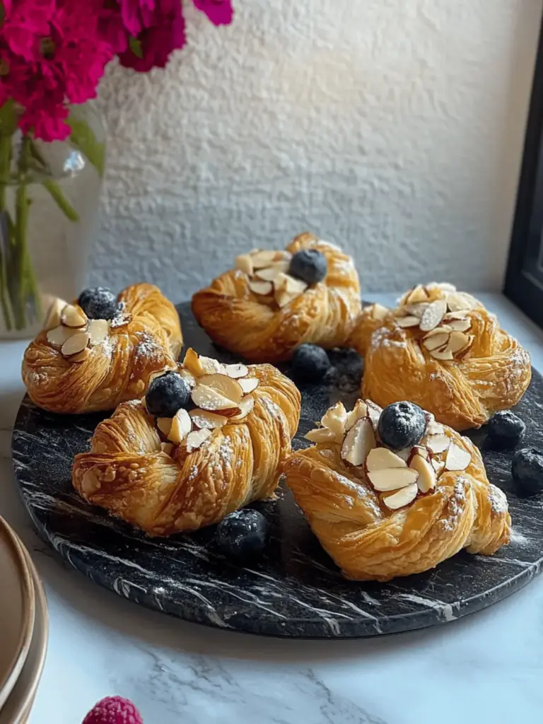 Almond-Filled French Pastries