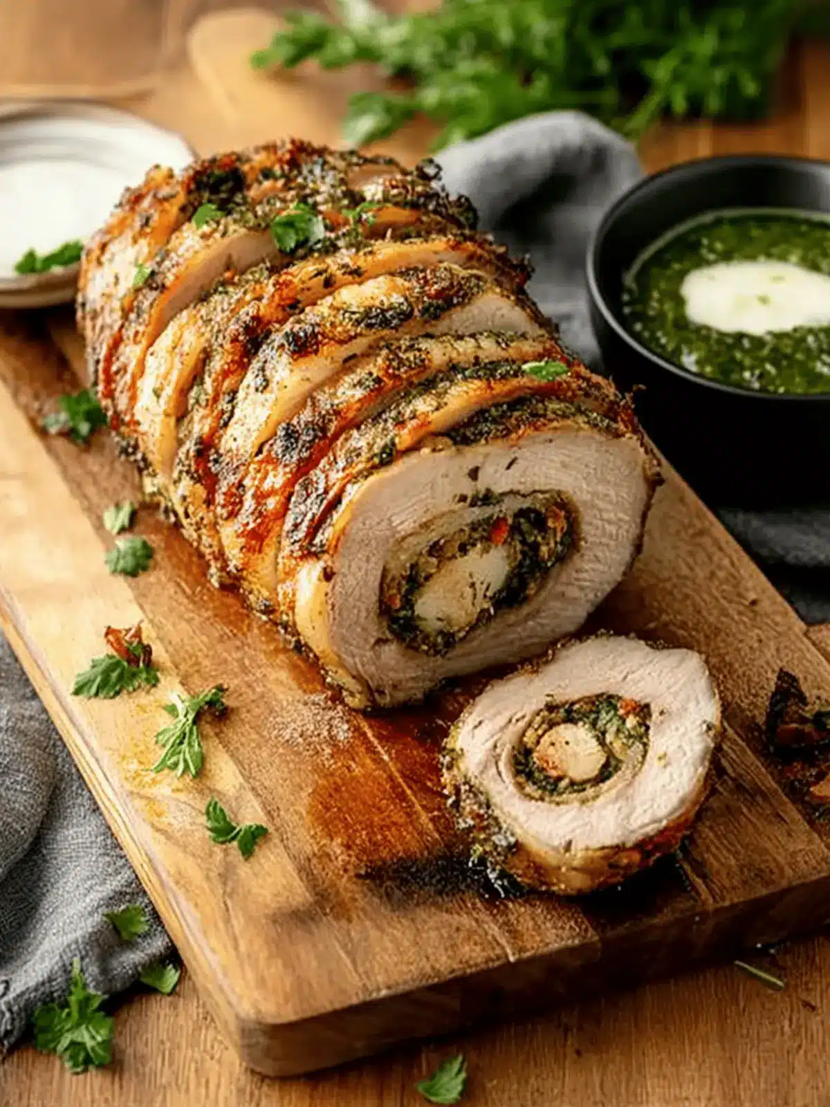 Stuffed Pork Loin