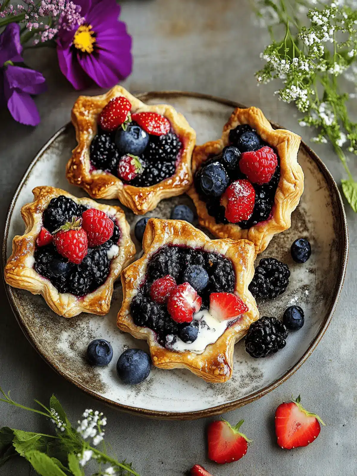 Summer Berry Mini Galettes: Effortless Treats for Sunny Days 5 Summer Berry Mini Galettes