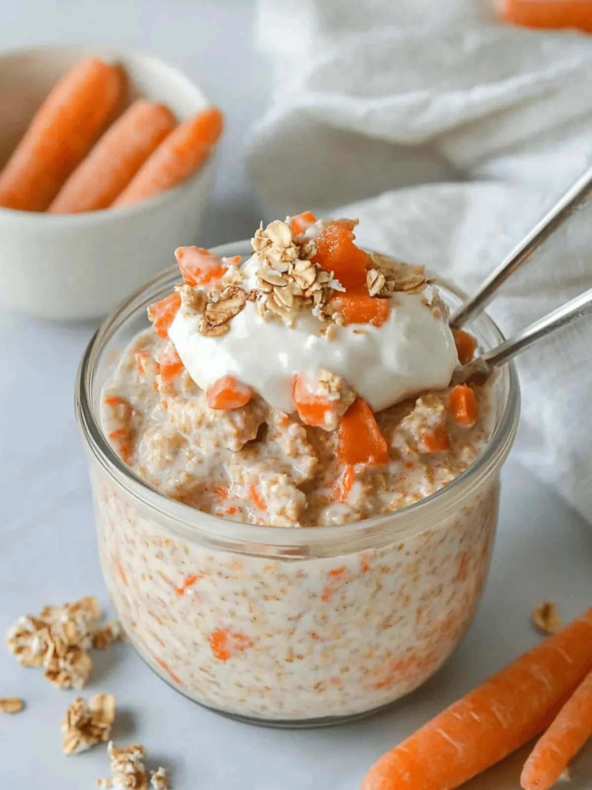 Carrot Cake Overnight Oats