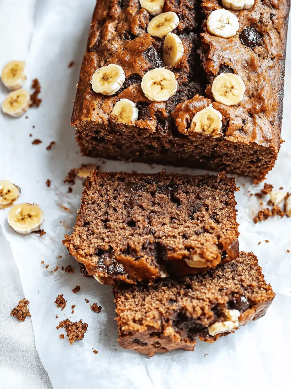 Healthy Banana Bread (Vegan & Gluten-Free)