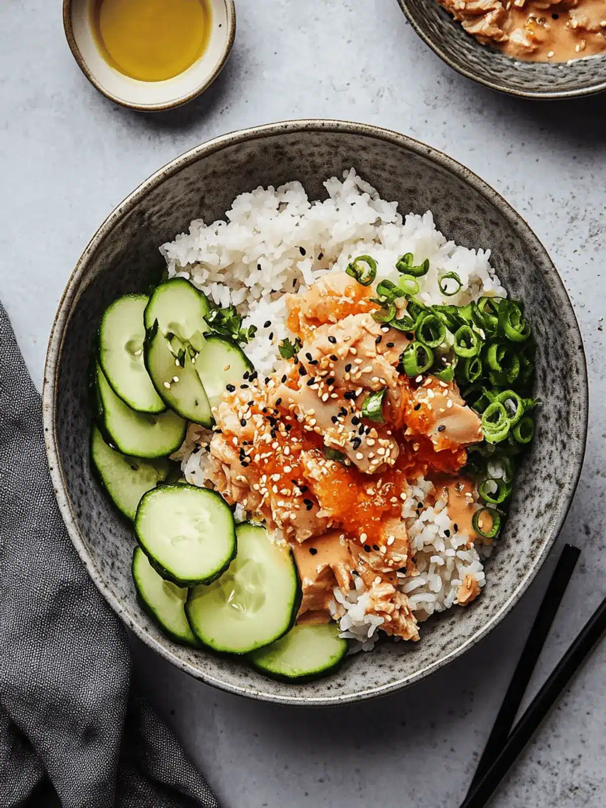 Spicy Tuna Rice Bowl