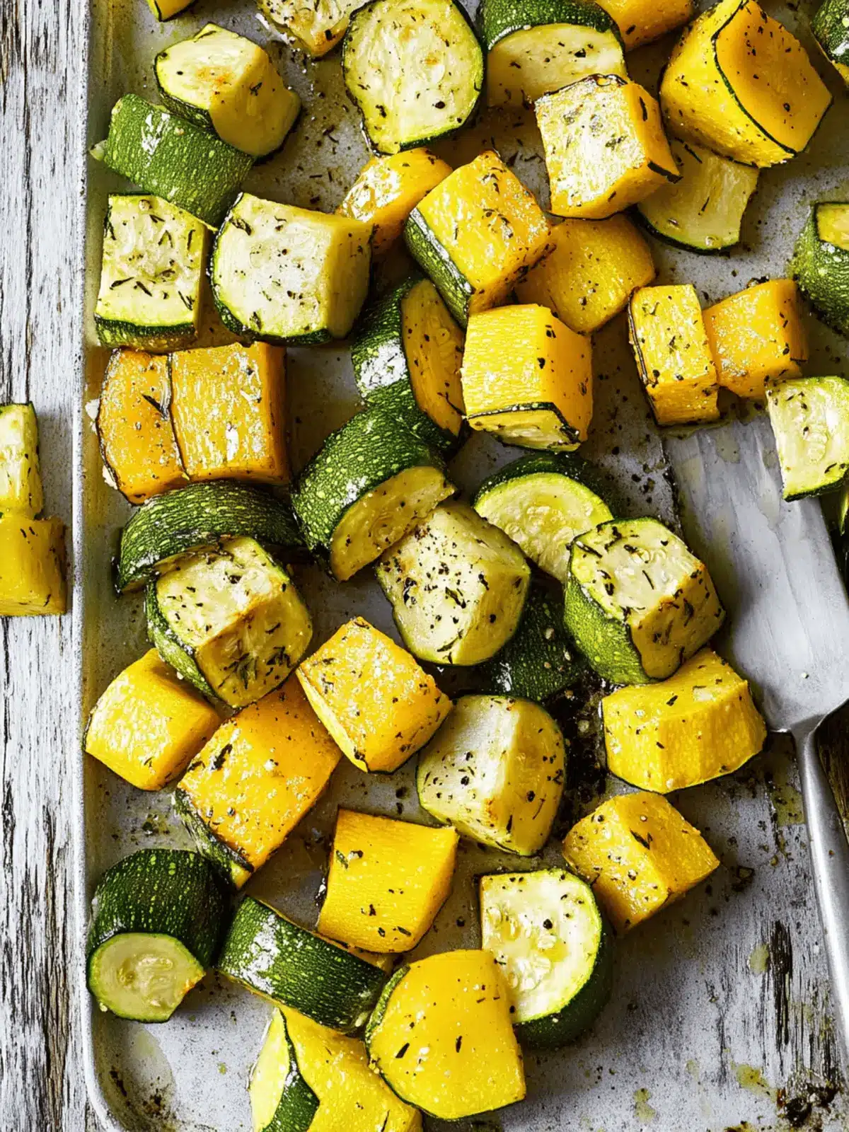 Roasted Zucchini and Squash