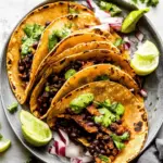 Crispy Black Bean Tacos