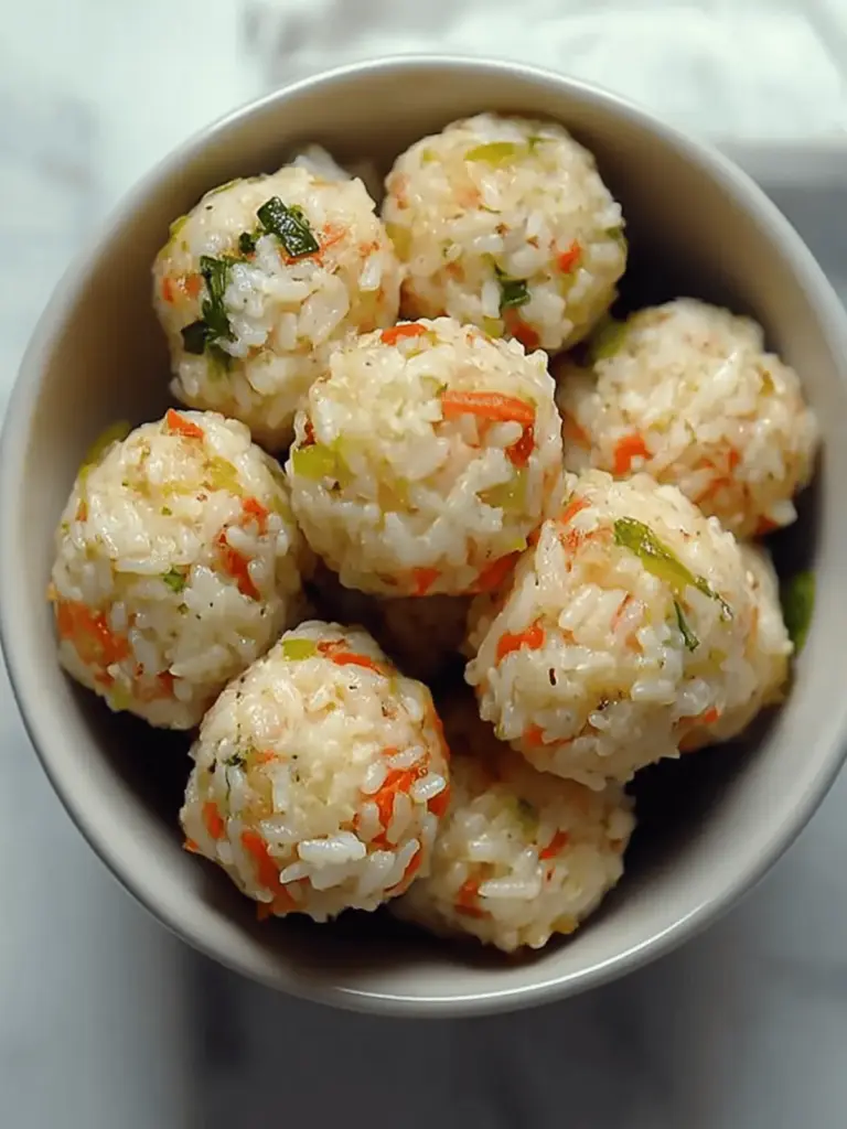 Veggie Rice Balls