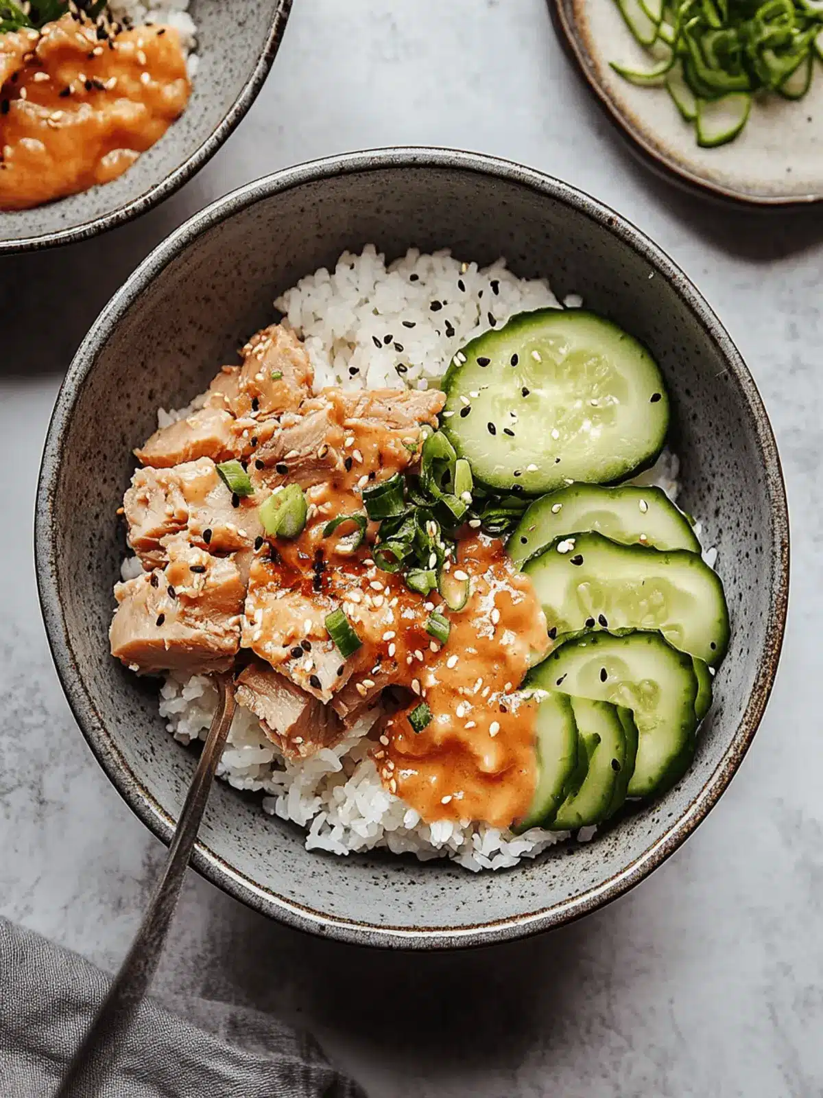 Spicy Tuna Rice Bowl
