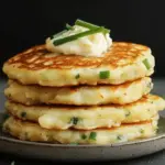 Cheese & Chive Pancakes