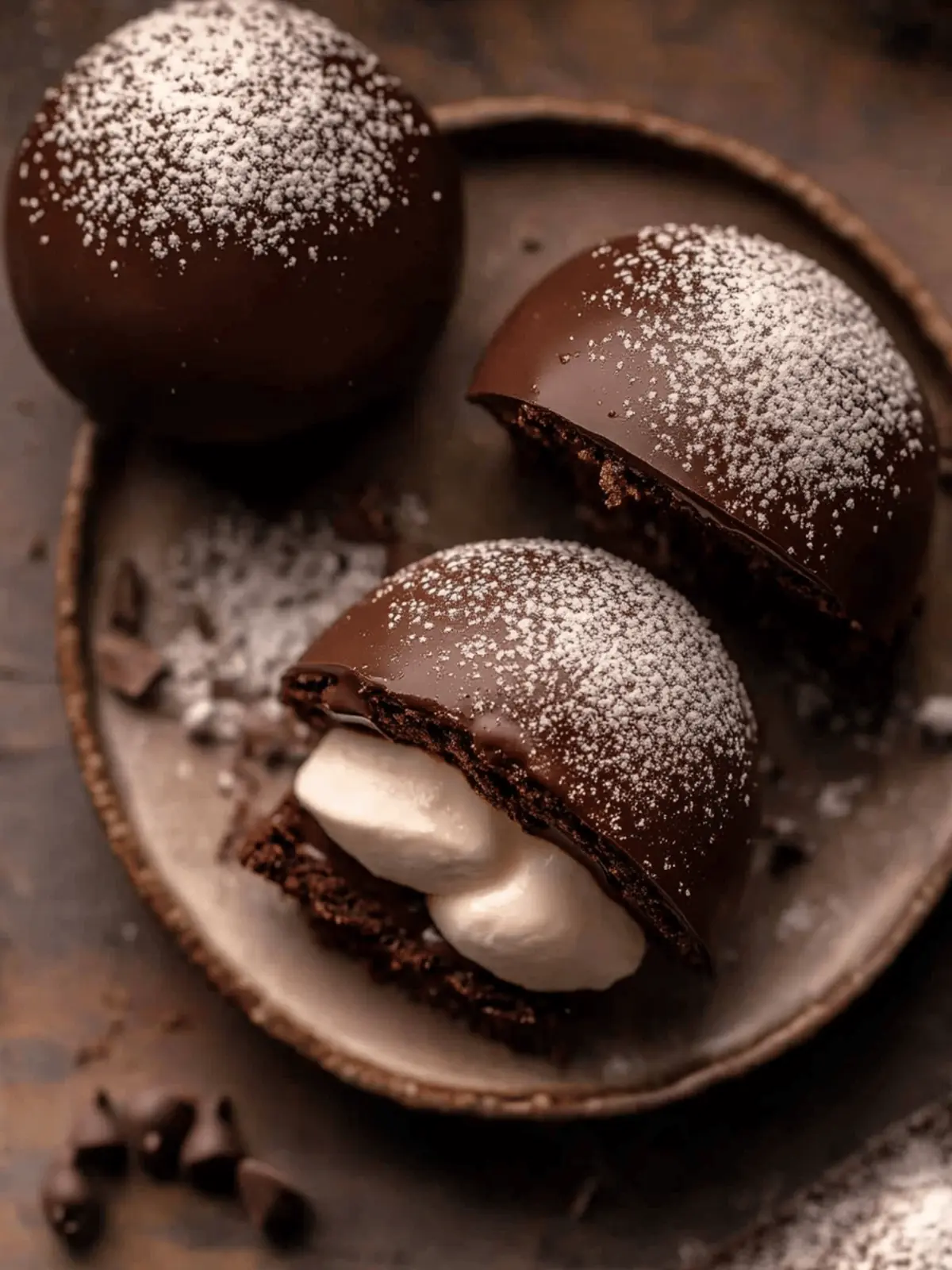 Chocolate Maritozzi