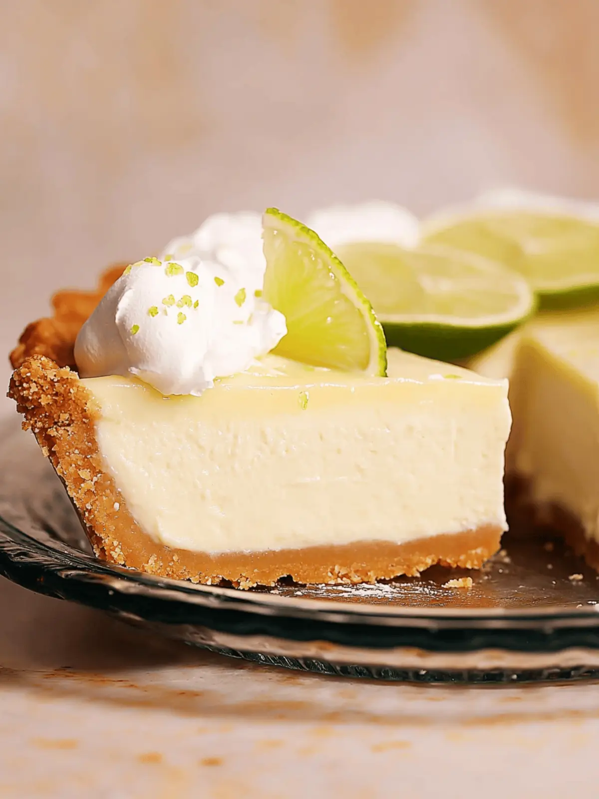 Key Lime Pie With Cream Cheese