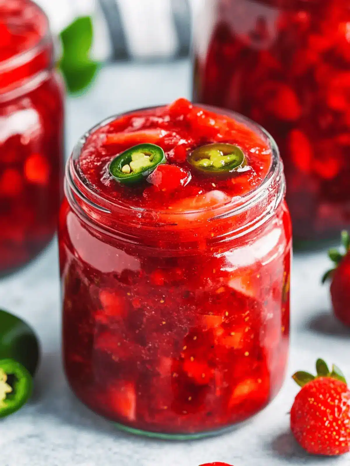 Jalapeno Strawberry Jam