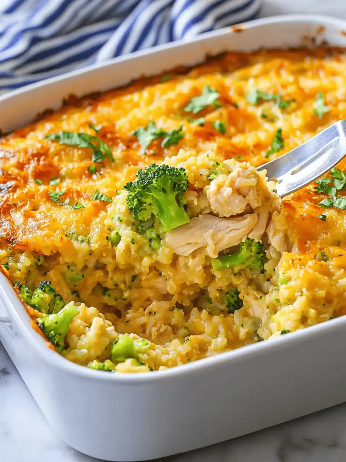 Chicken Broccoli Rice Casserole