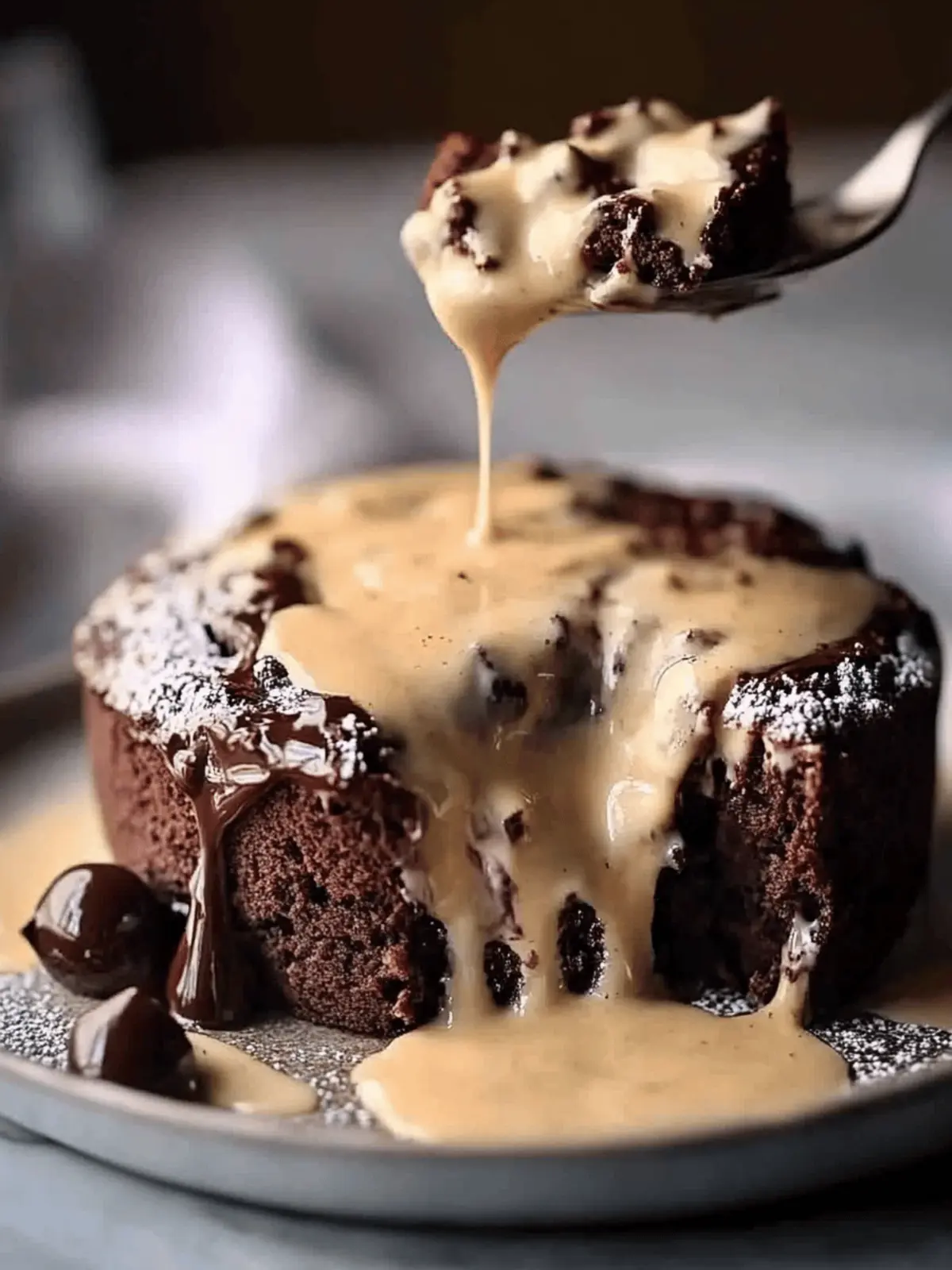 Mexican Chocolate Milk Cake