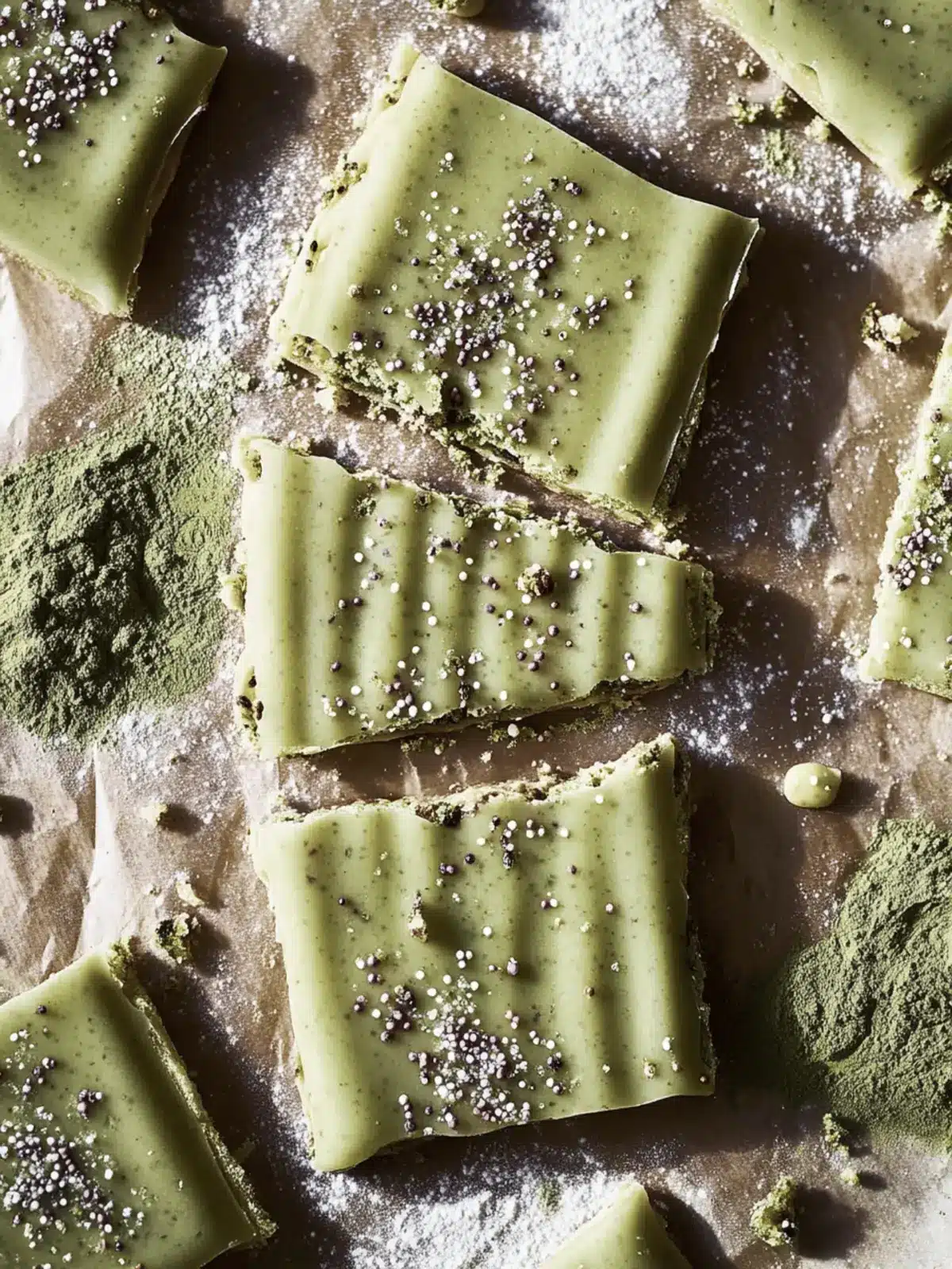 Giant Frosted Matcha Pop Tart