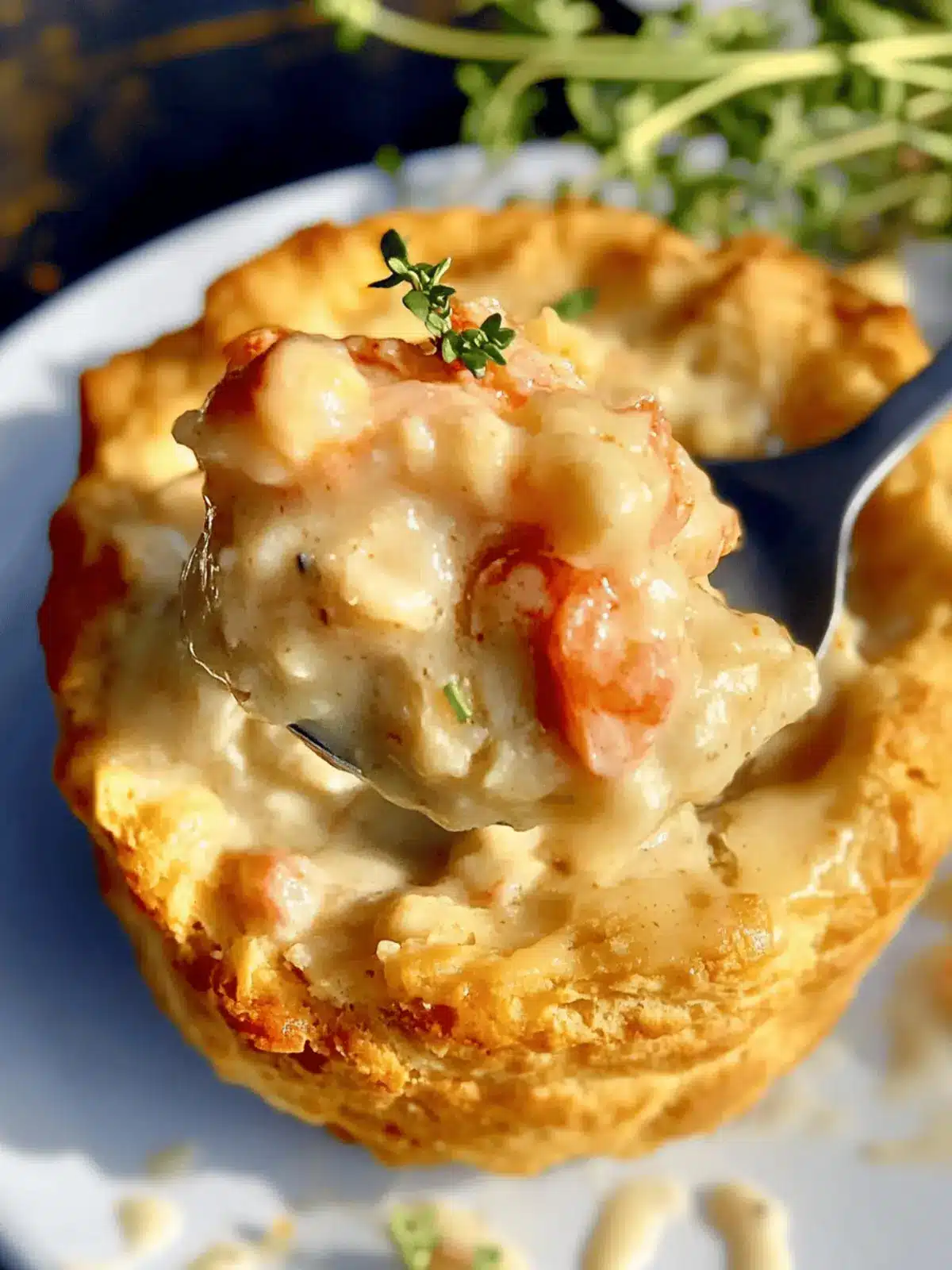 Cheddar Bay Biscuit Seafood Pot Pie