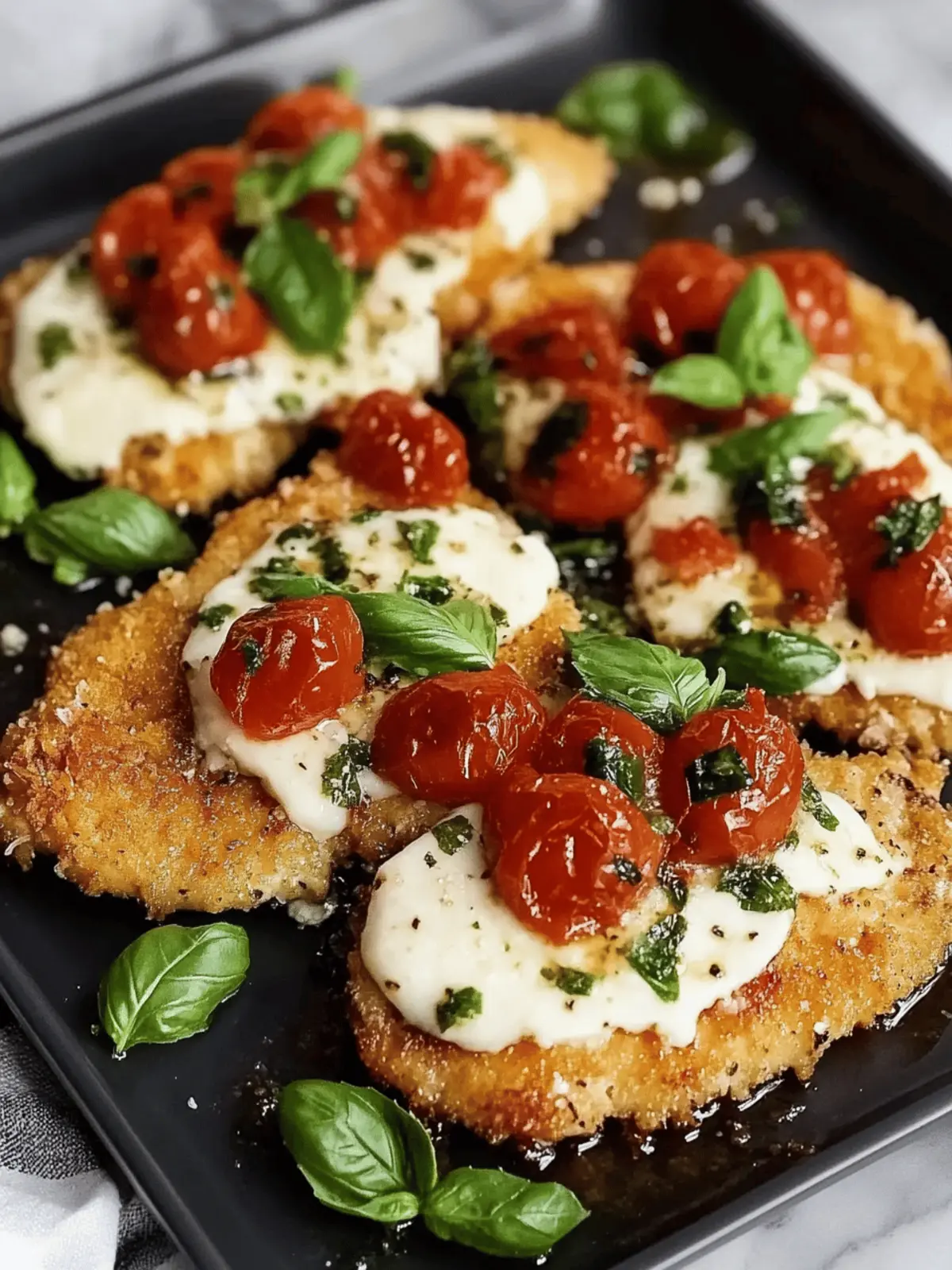 Parmesan-Basil Chicken Cutlets