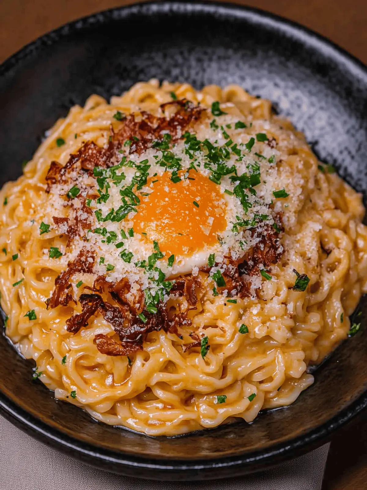 Ramen Carbonara