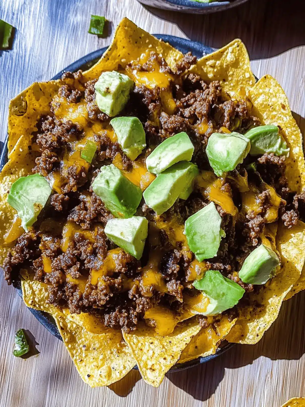 Easy Cheesy Beef Nachos