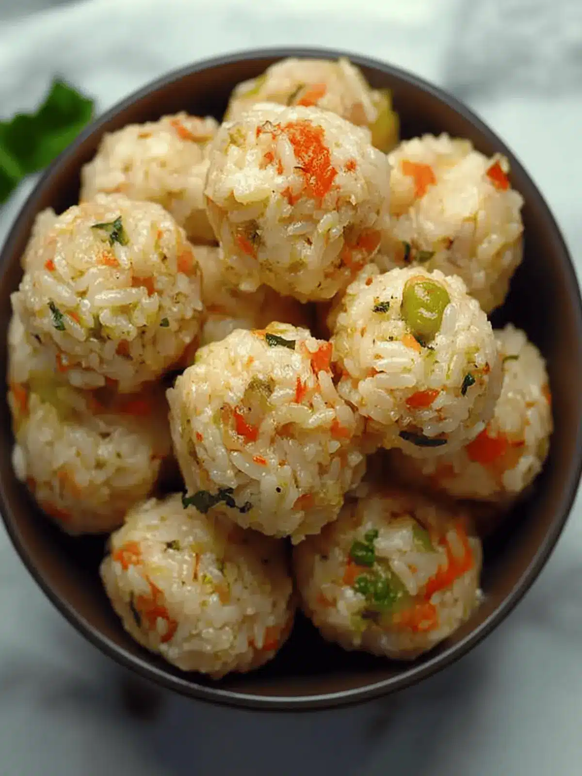 Veggie Rice Balls