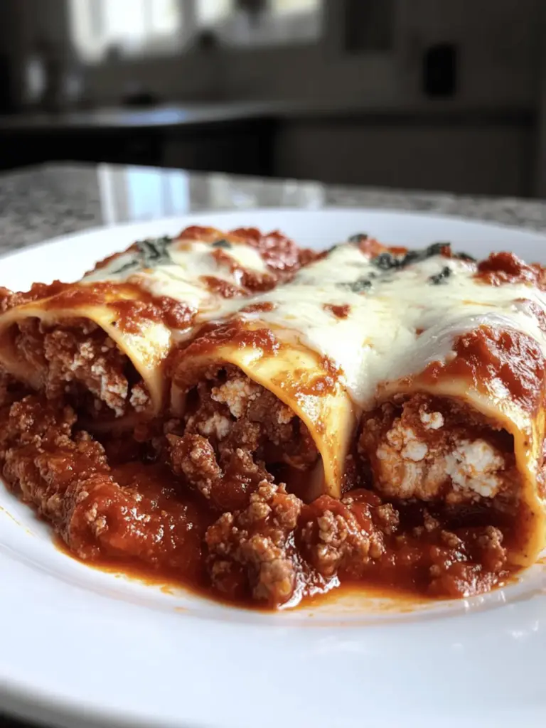 12 Stuffed Manicotti Meat Sauce
