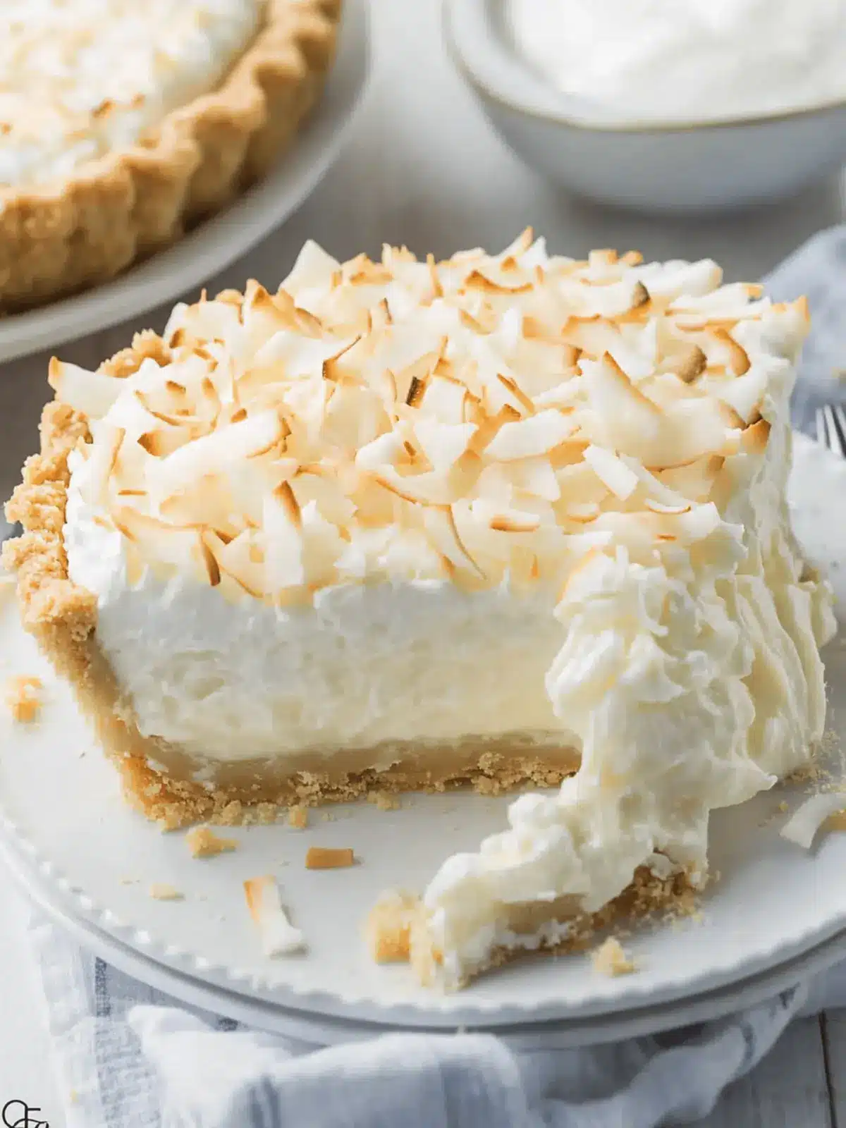 Triple Coconut Cream Pie