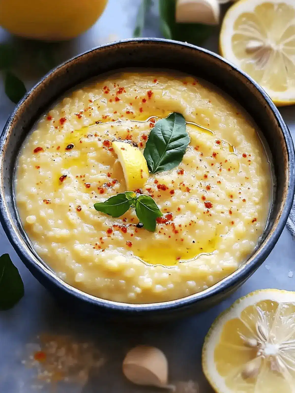 Lebanese Lemon Lentil Soup