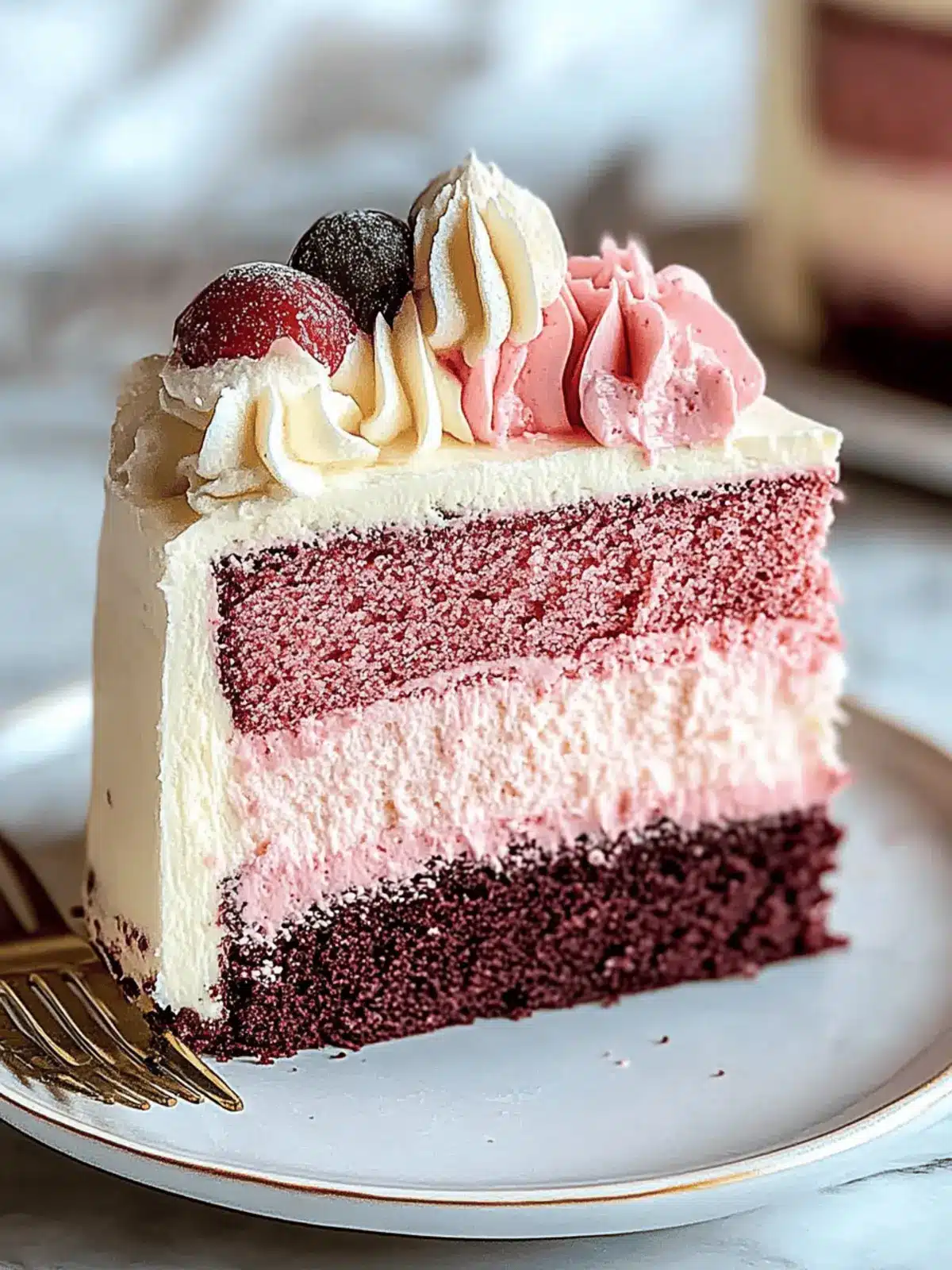 Neapolitan Cake