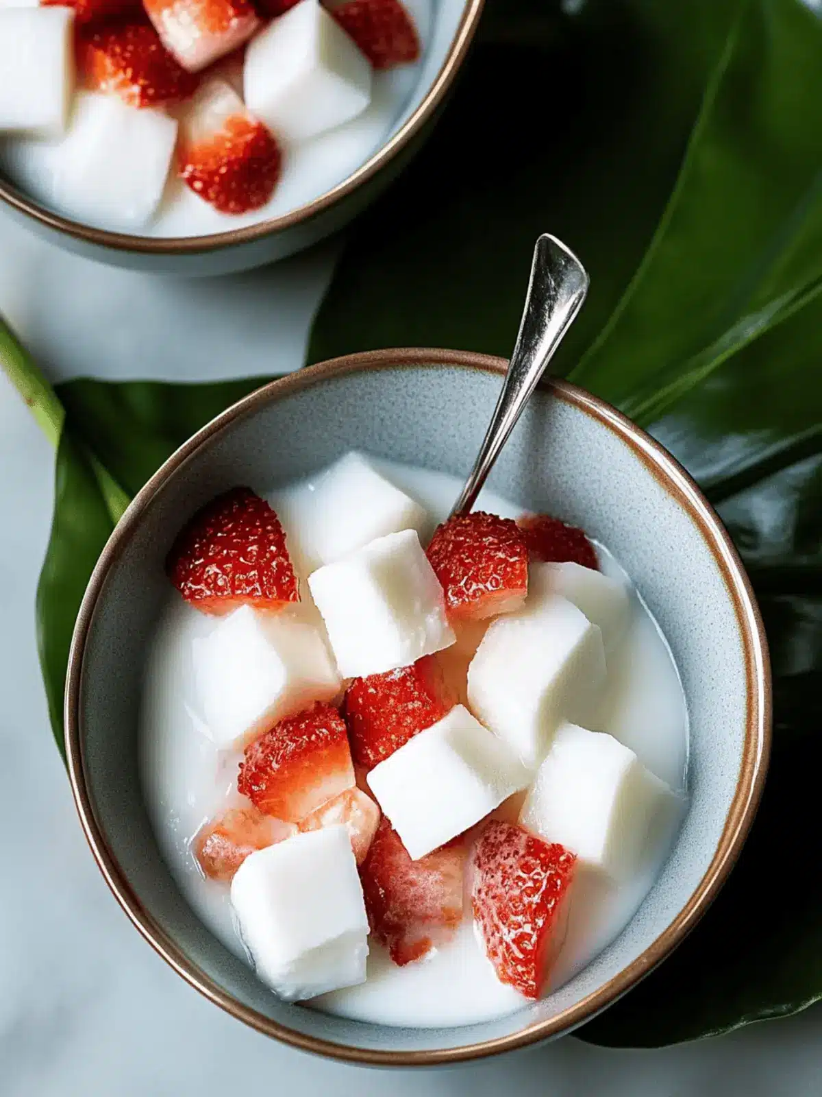 Haupia (Hawaiian Coconut Pudding)