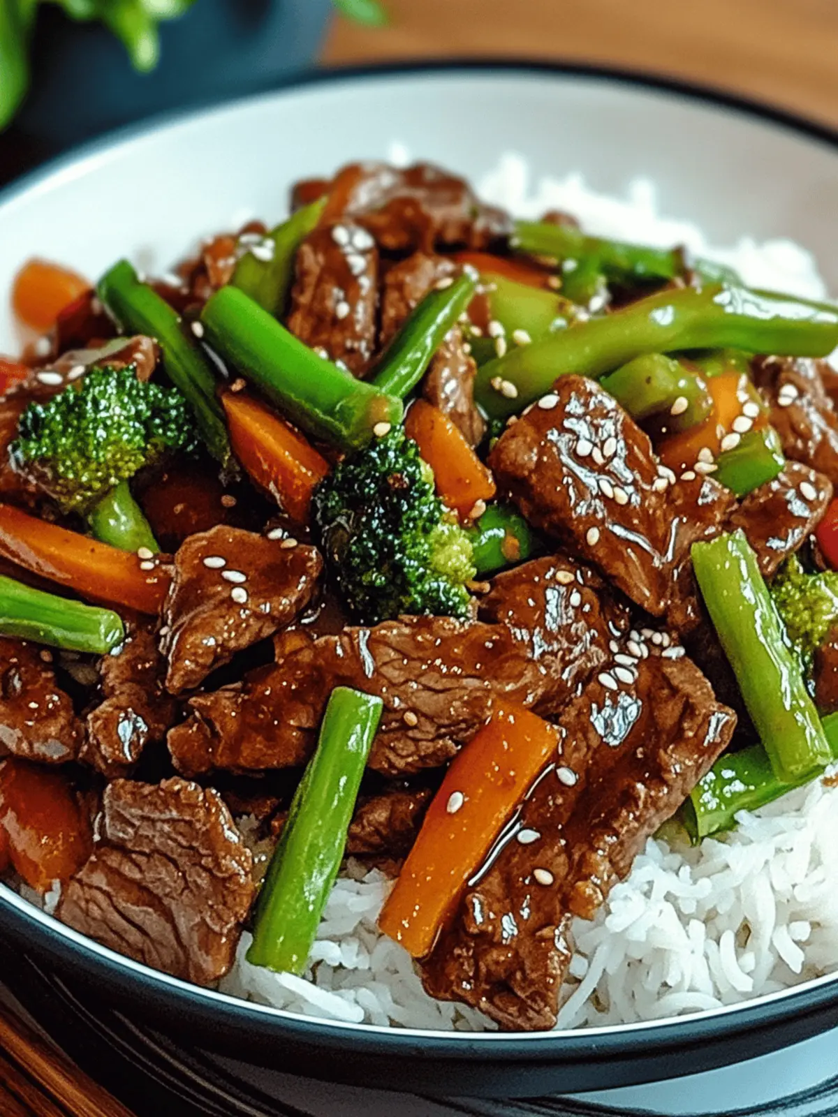 Asian Sweet Ginger Beef Stir Fry