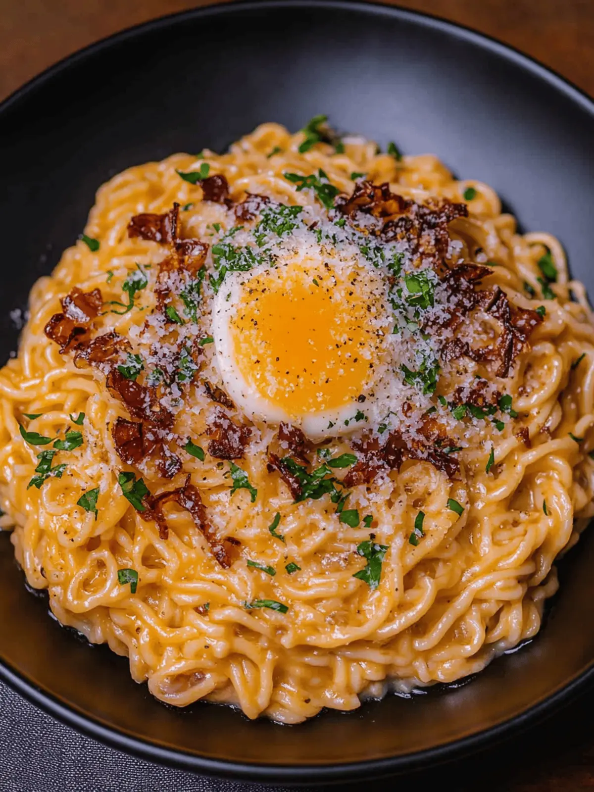 Ramen Carbonara