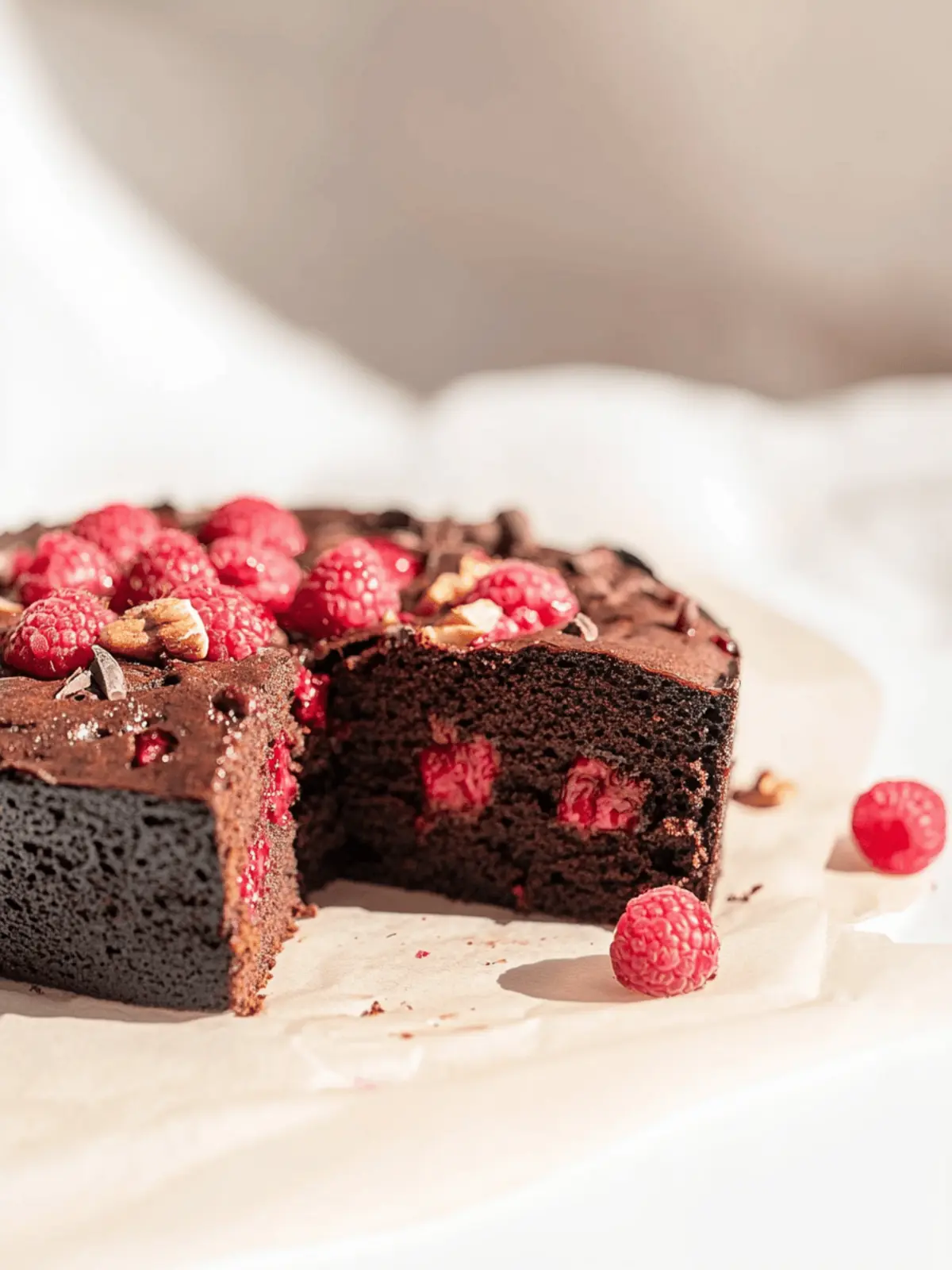Chocolate Raspberry Cake
