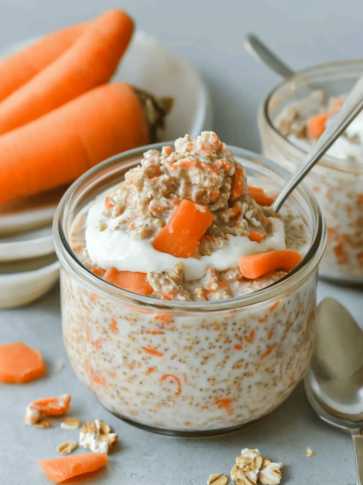 Carrot Cake Overnight Oats