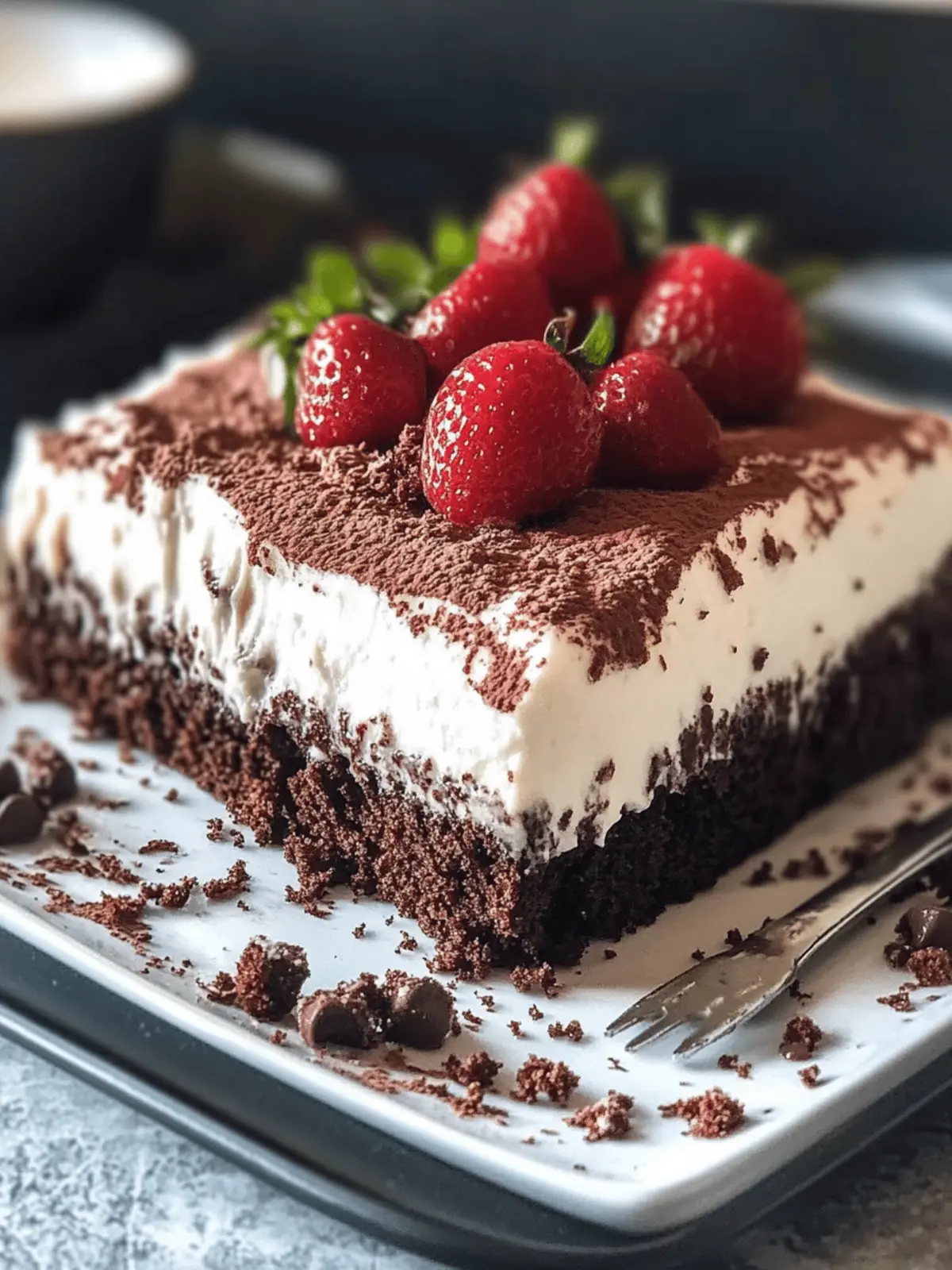 Mexican Chocolate Tres Leches Cake