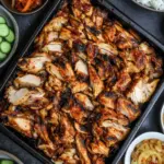Korean BBQ Chicken with Leftover Rotisserie Chicken