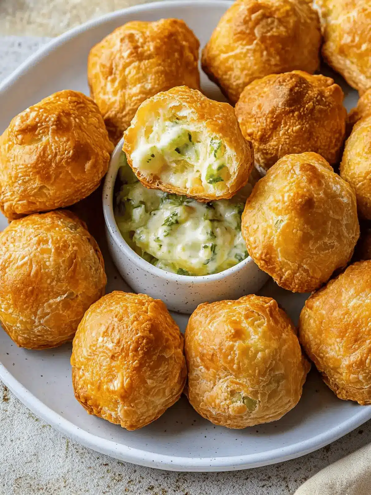 Irish Beer Cheese Puffs