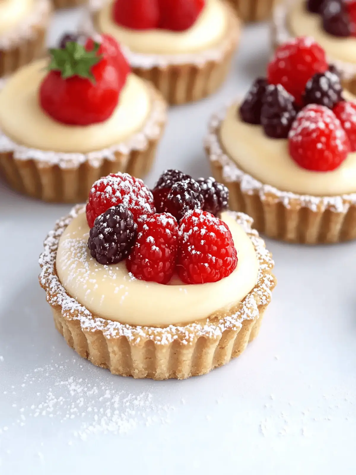 Rich White Chocolate Mousse Tart