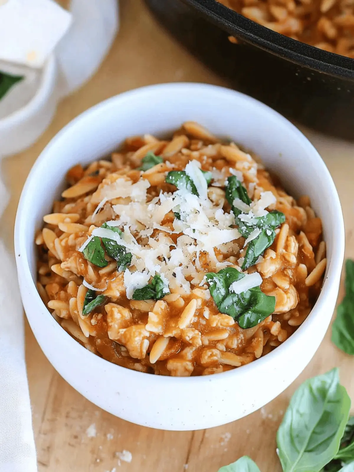 Marry Me Chicken Orzo