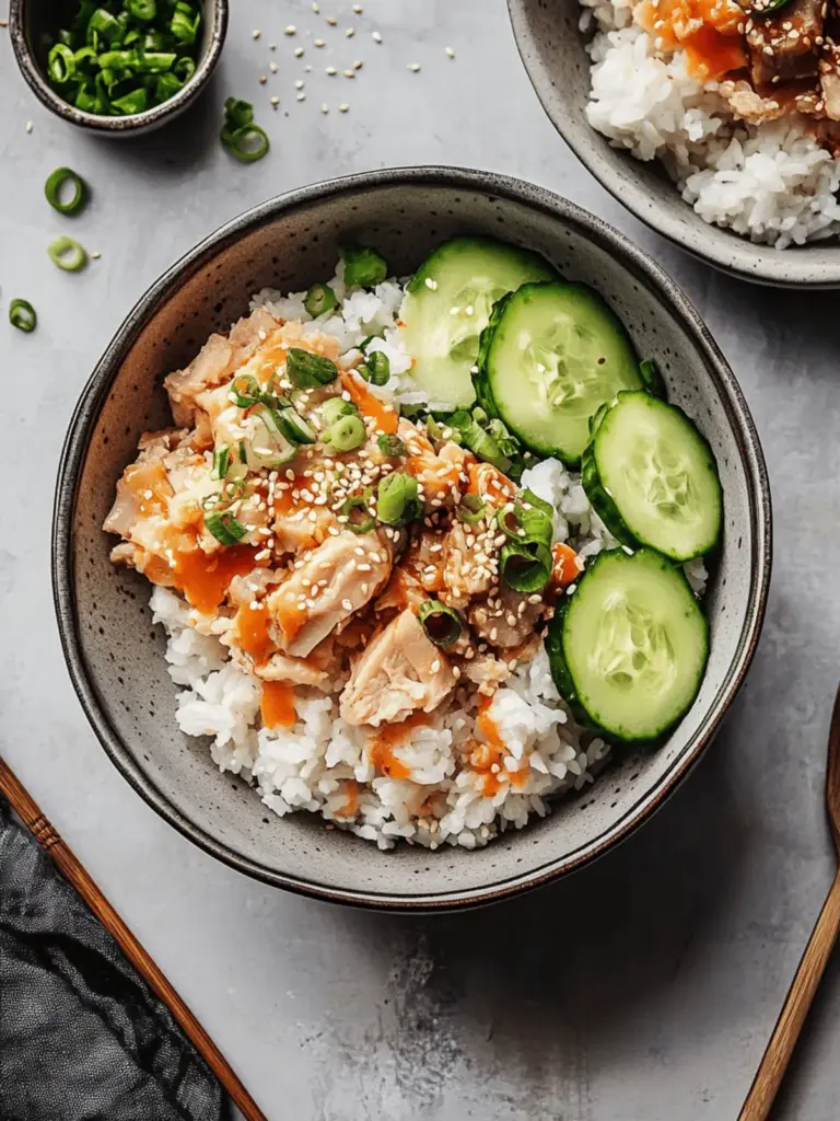 Spicy Tuna Rice Bowl
