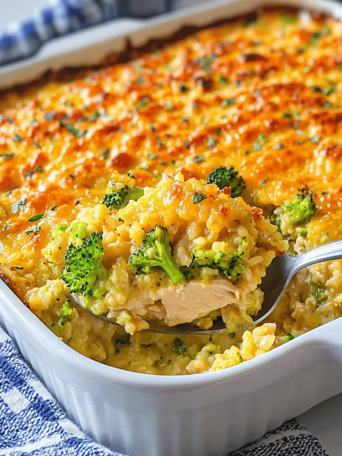 Chicken Broccoli Rice Casserole