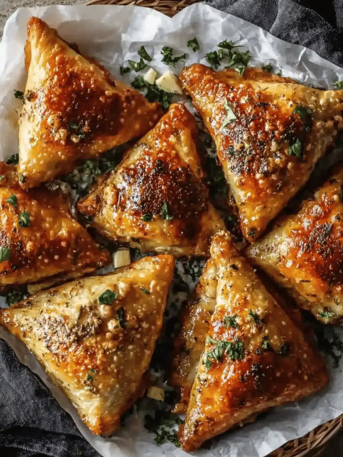 Moroccan Spiced Chicken Briouats