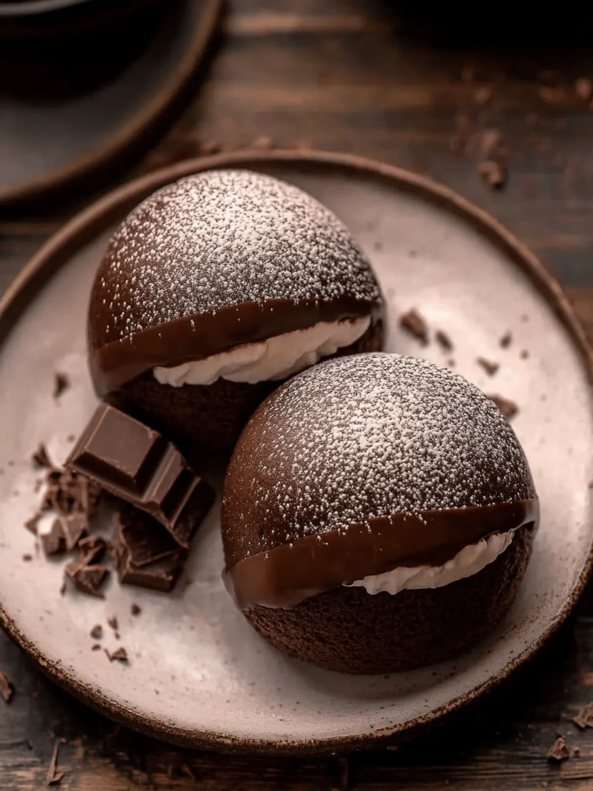 Chocolate Maritozzi