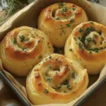 Buttery cheese Garlic Rolls