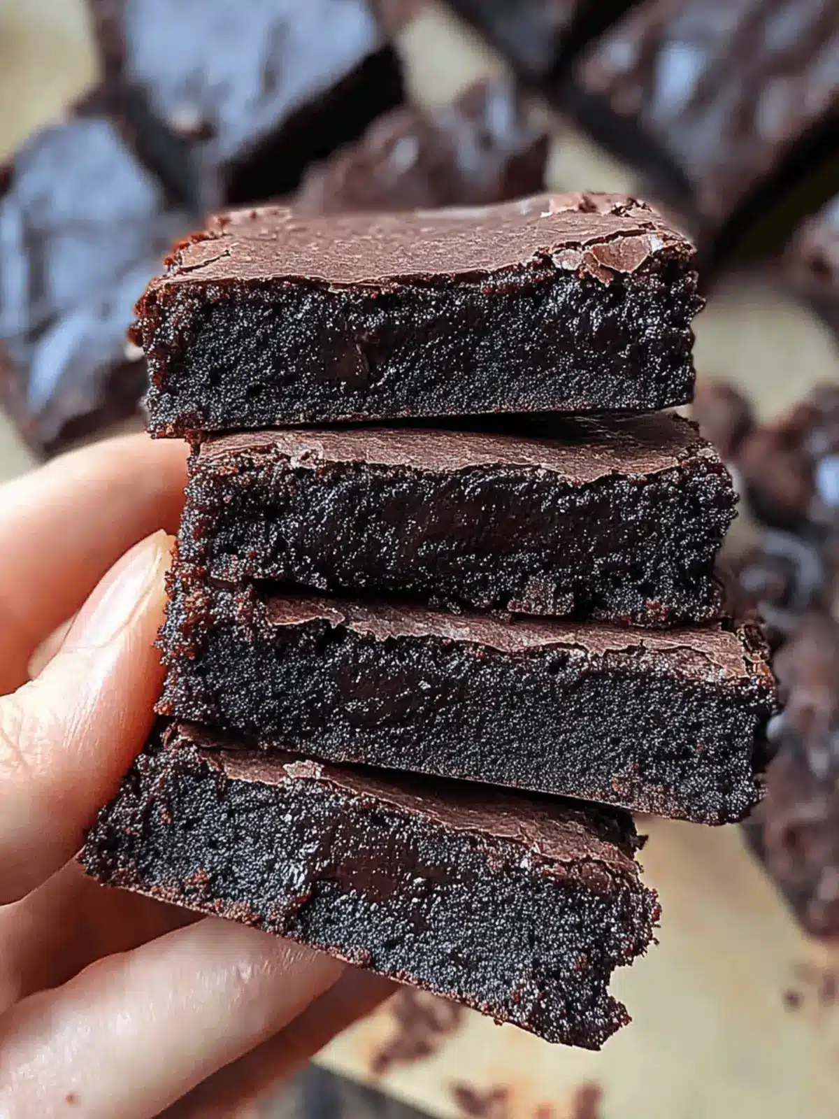 Chocolate Mochi Brownies