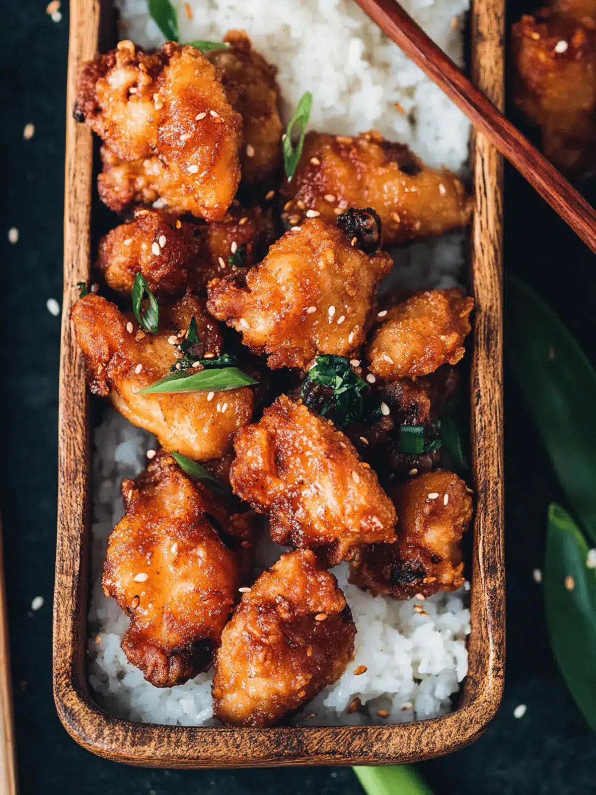 Hawaiian Fried Garlic Chicken