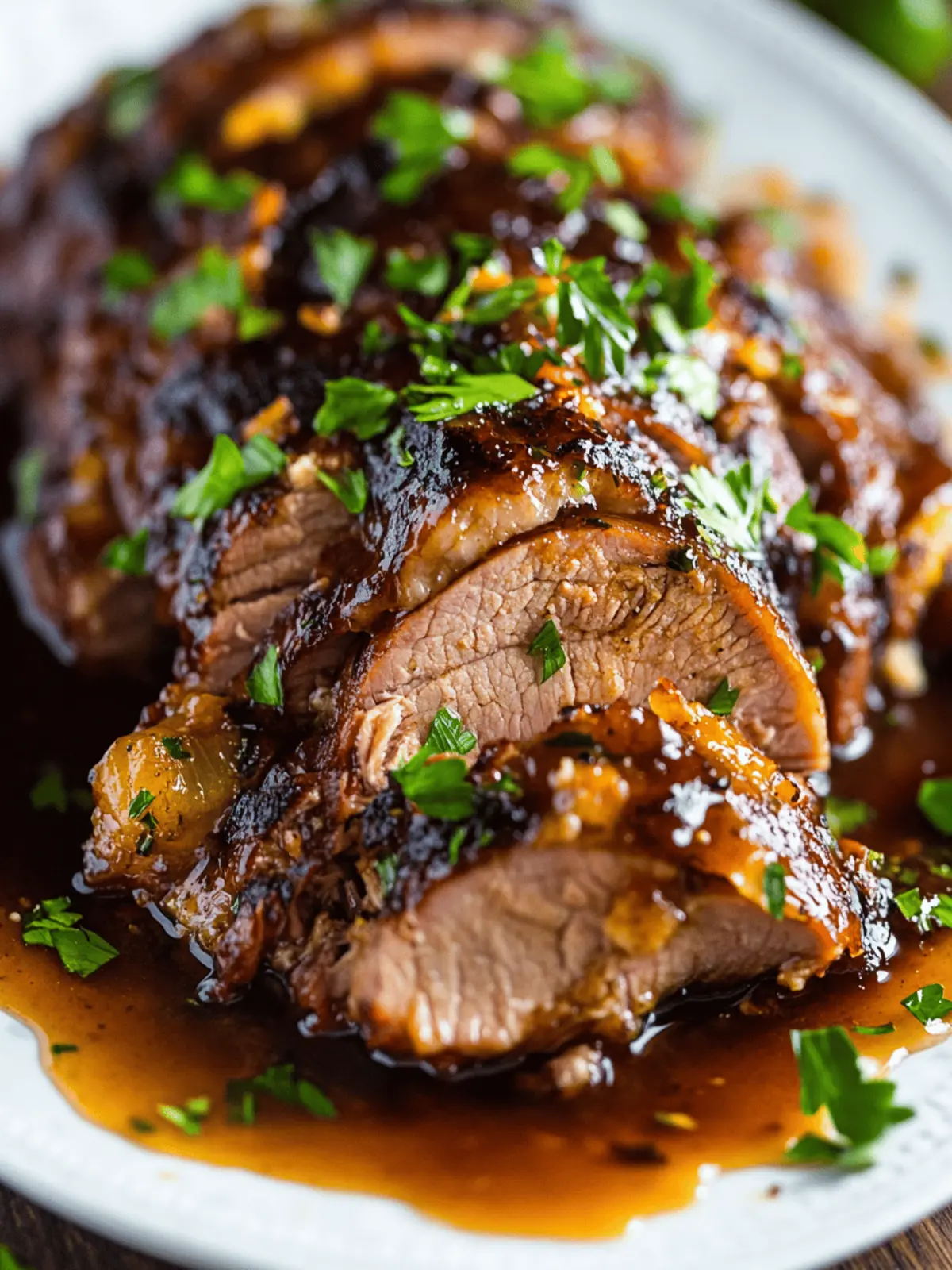 Slow Cooker Honey and Parmesan Pork Tenderloin