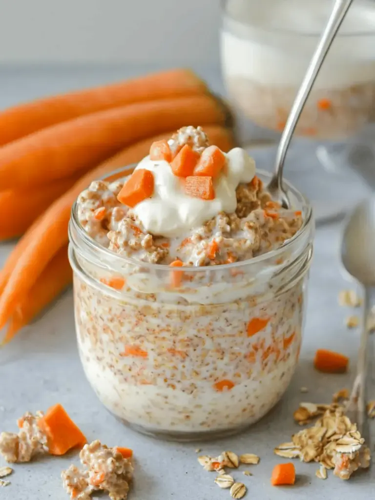 Carrot Cake Overnight Oats