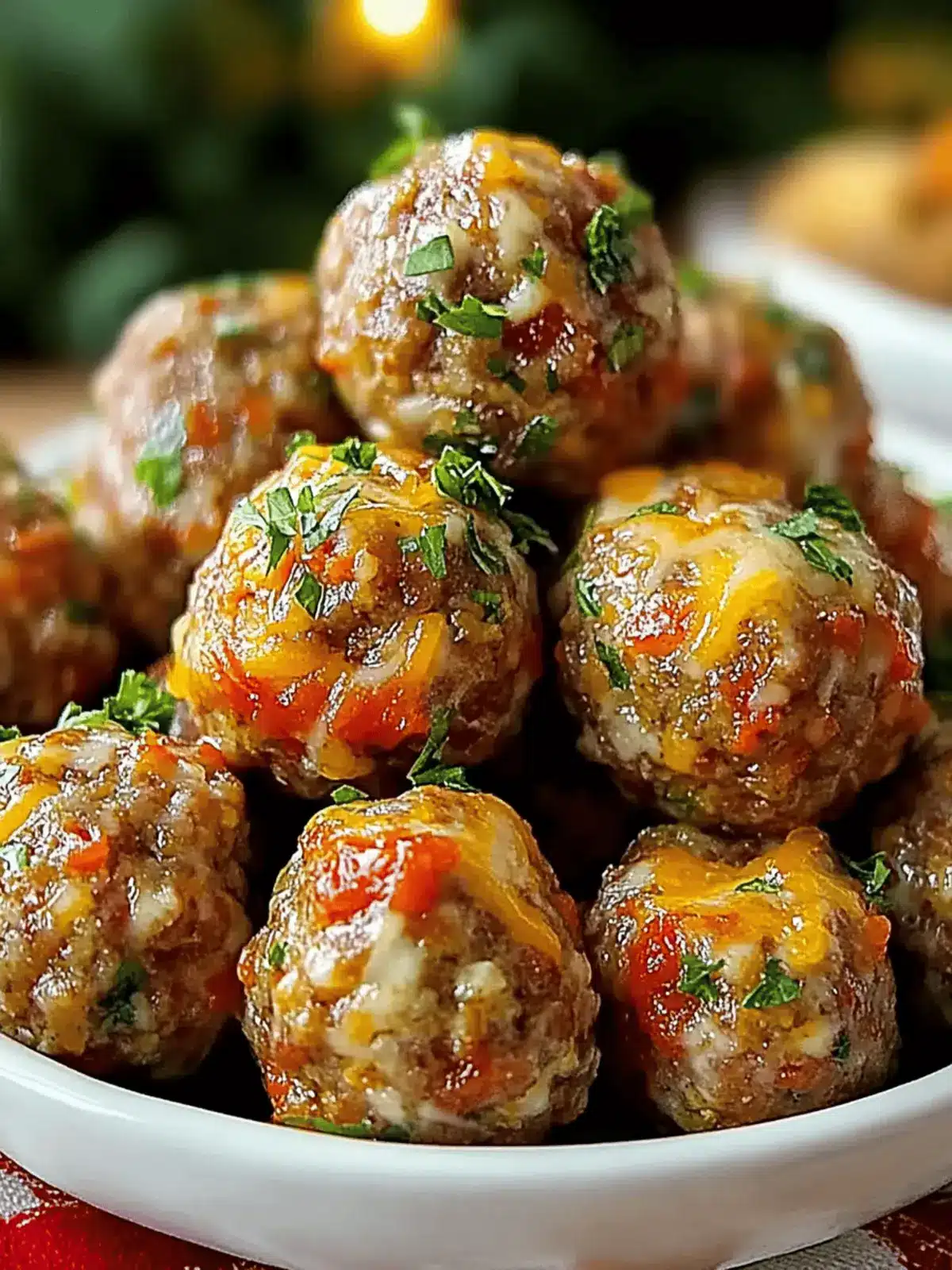 Rotel Sausage Balls