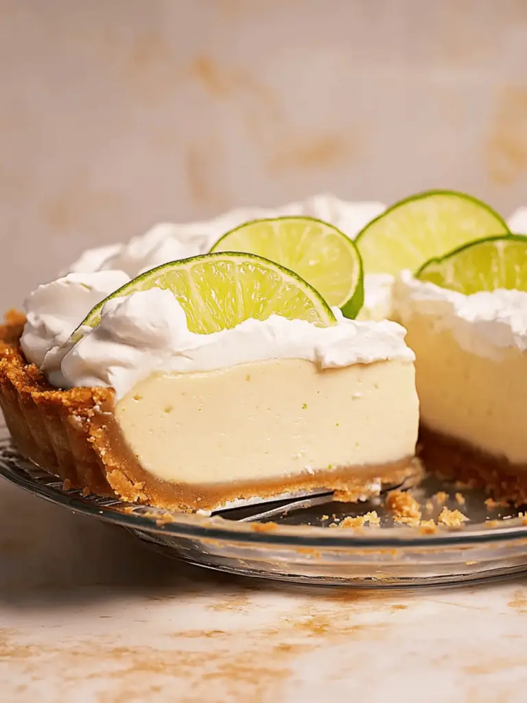 Key Lime Pie With Cream Cheese