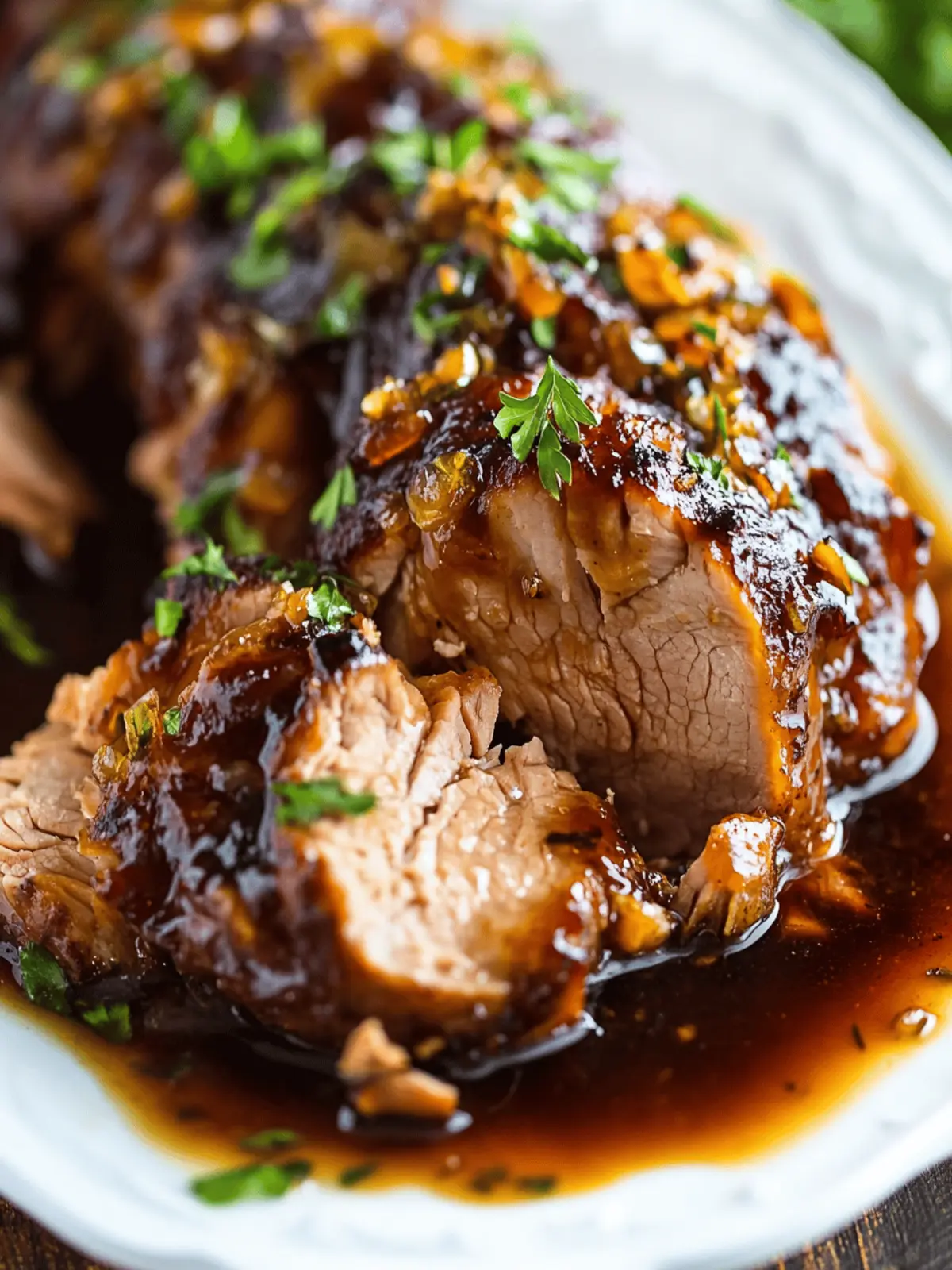 Slow Cooker Honey and Parmesan Pork Tenderloin