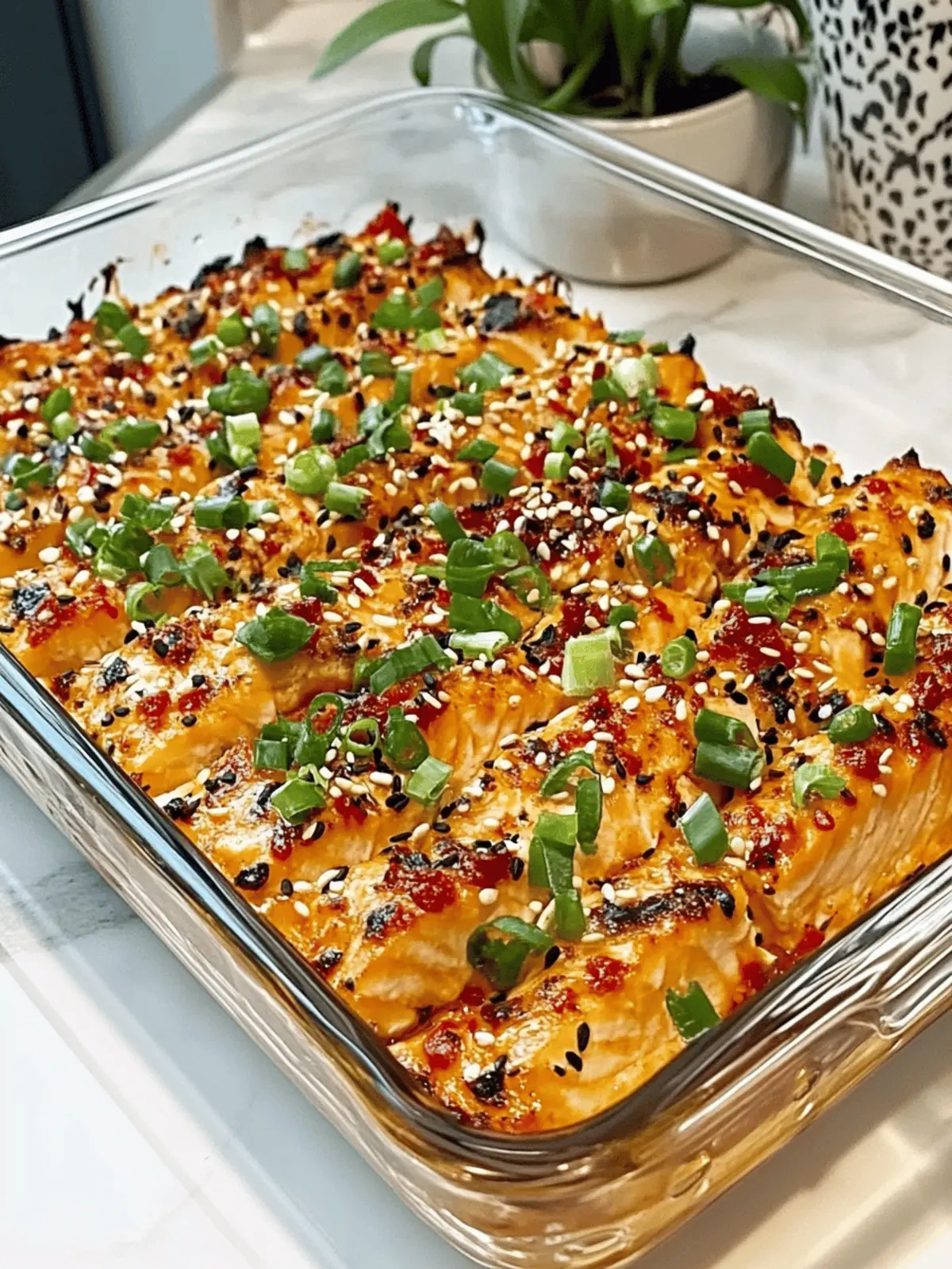 Salmon Sushi Bake